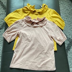 2 Janie and Jack tops for girls size 10